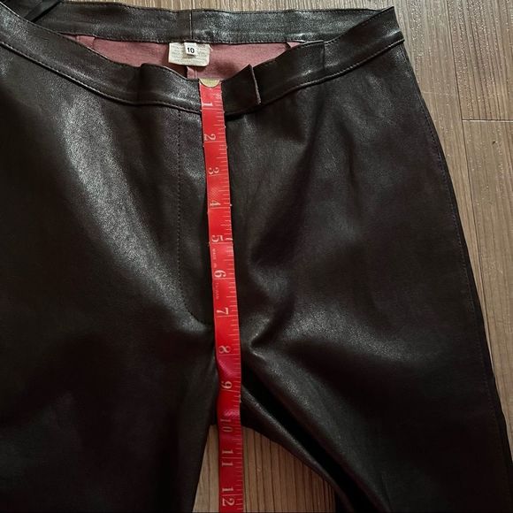 Nigel Preston & Knight Leather Chocolate Brown Pants - Picture 6 of 9